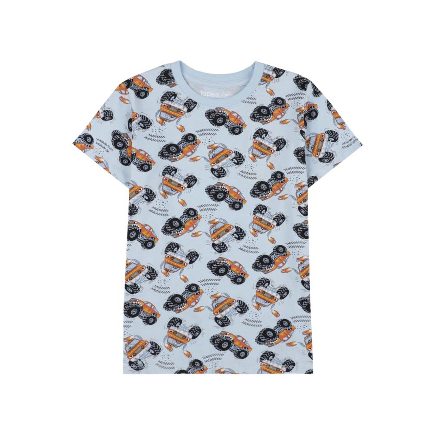 Polera Manga Corta Cuello Redondo Ni&ntilde;o Topsis image number 0.0