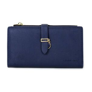 Billetera De Mujer Jolie Azul Carven