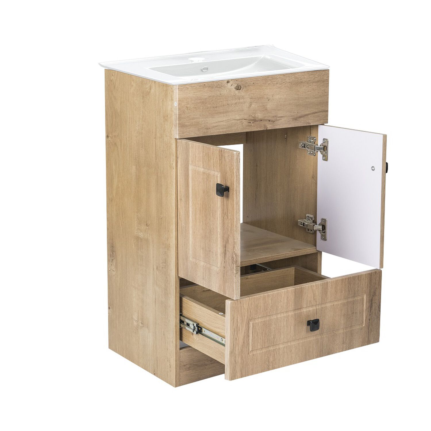 Kit Mueble Vanitorio Domsa B50ph-wood P 50x40x80cm image number 3.0