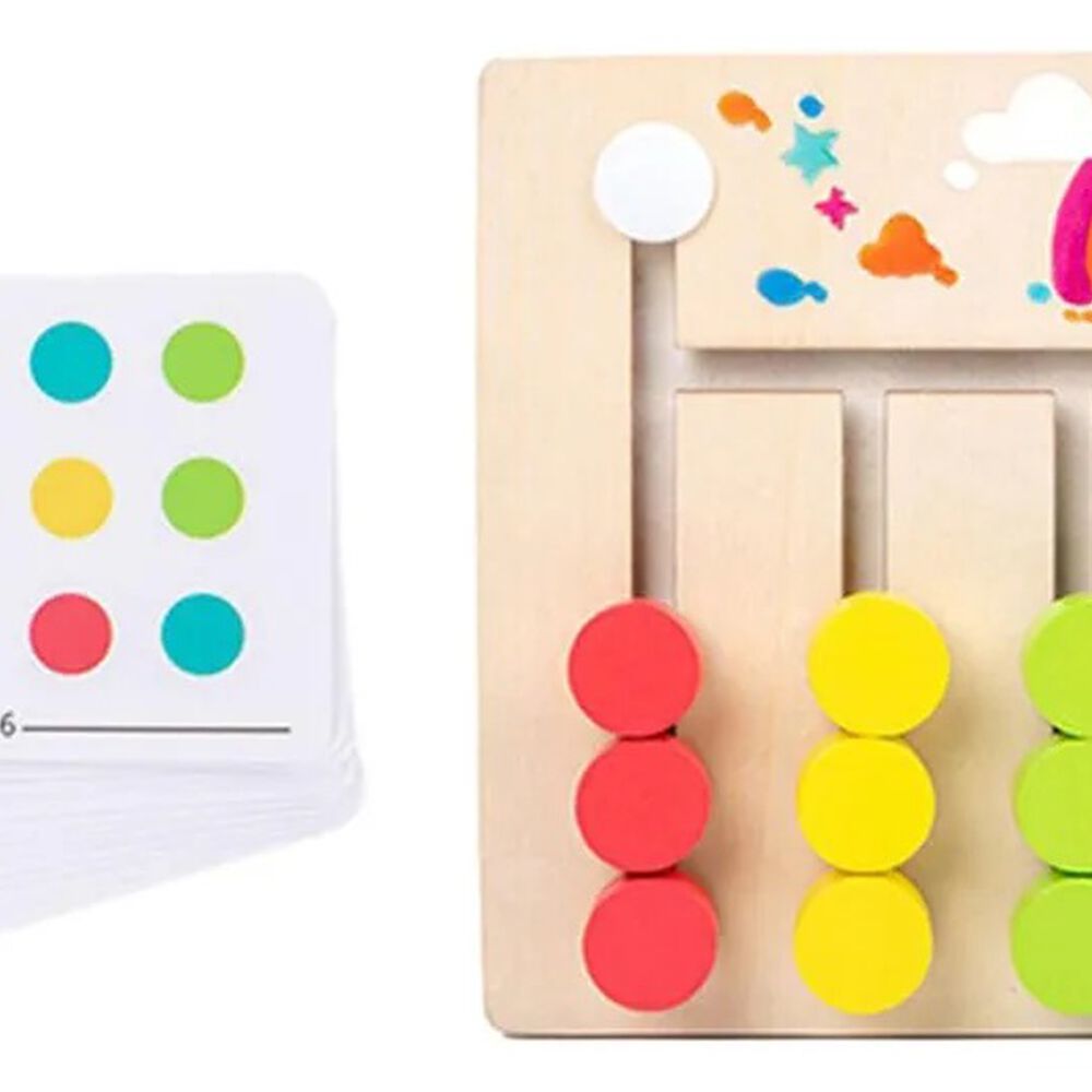 Patrones De Colores Combinación Juego Para Niños Montessori image number 3.0