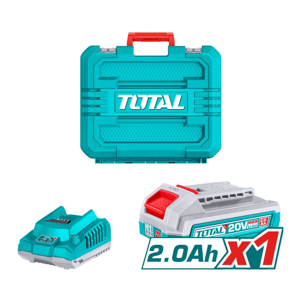 Rotomartillo Inalambrico 20v 16mm Con Bateria Y Cargador Total image number 2.0