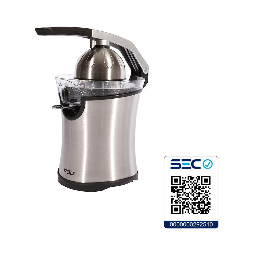 FDV Exprimidor Eléctrico Citrus Juicer Inox, foto 4