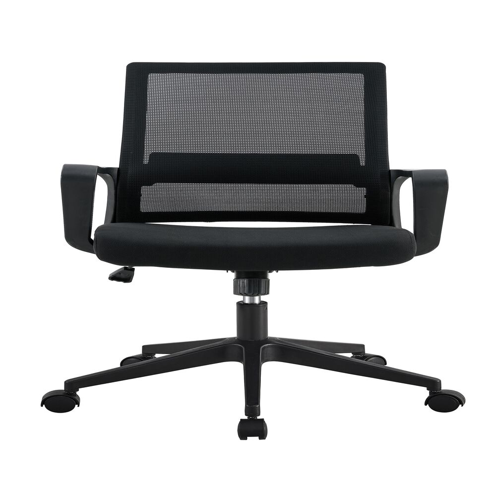 Silla De Oficina Ejecutiva Paris Ergonomica Color Negro Bm-698 Arthome image number 1.0