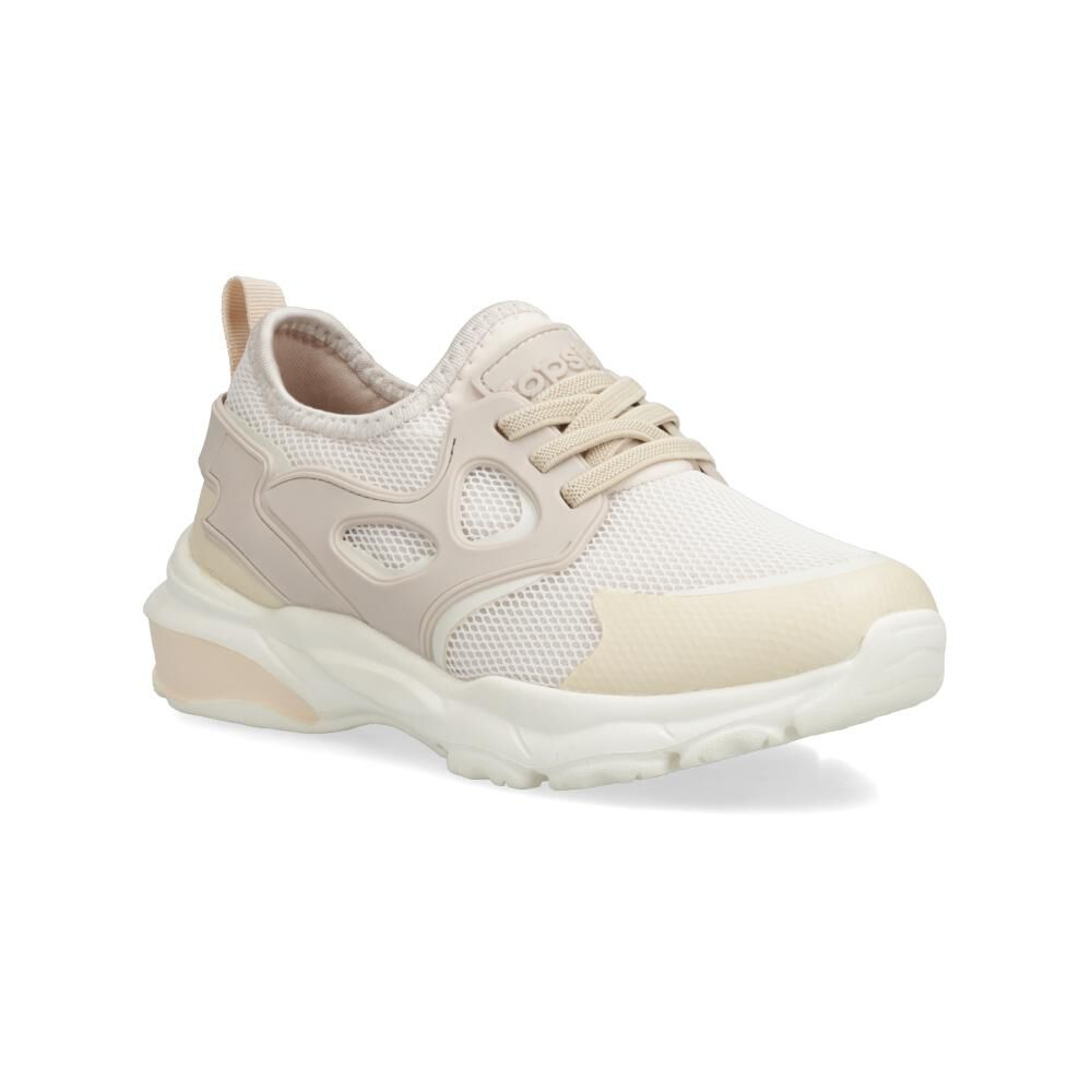 Zapatilla Infantil Ni&ntilde;a Topsis Beige image number 0.0