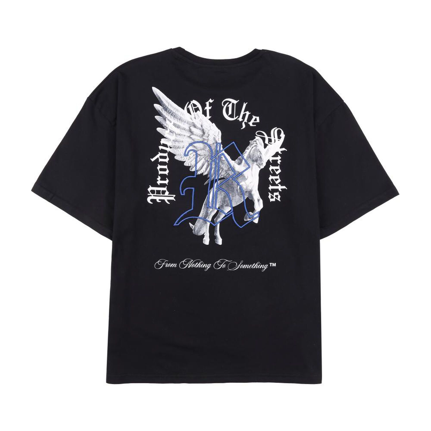 Polera Lisa Oversize Manga Corta Cuello Redondo Hombre Rolly Go image number 1.0