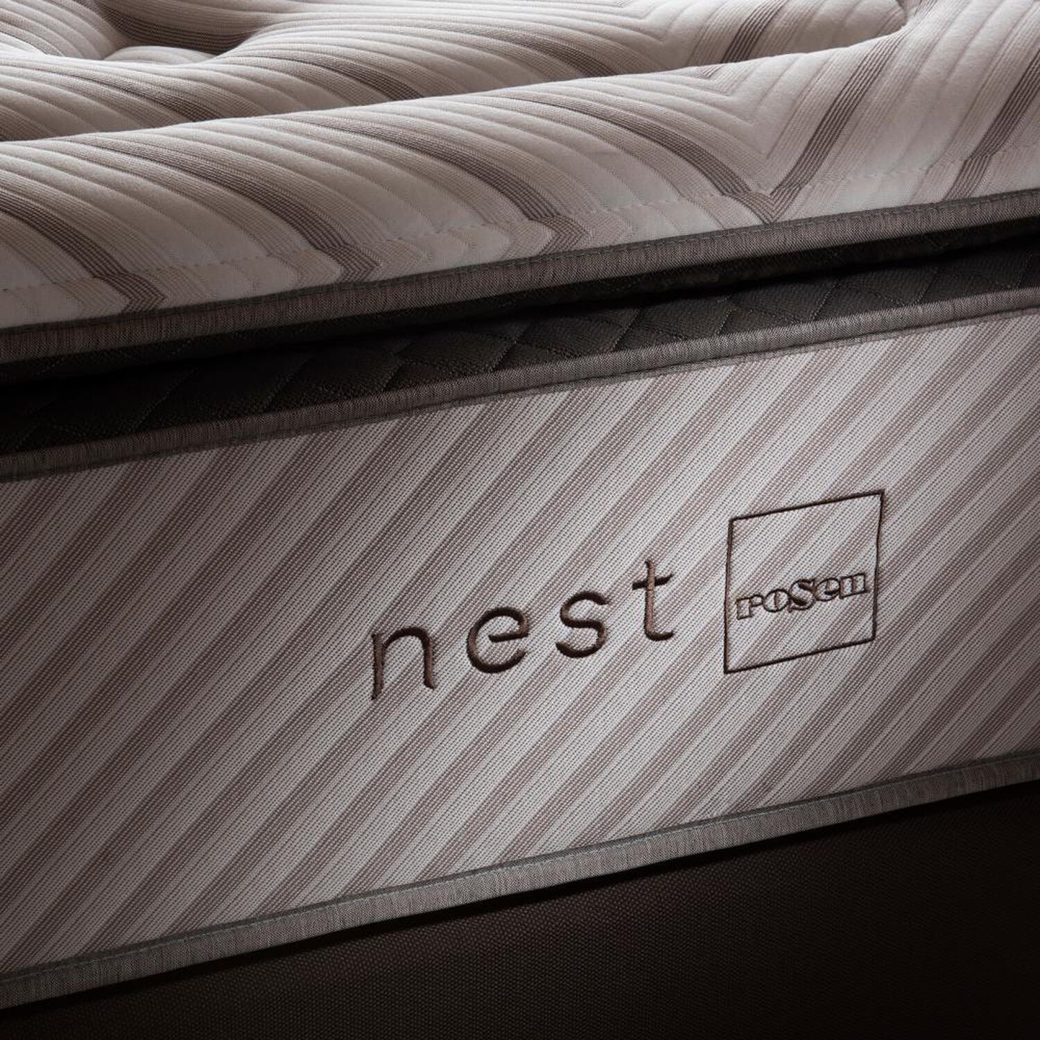 Box Spring Rosen Nest / King / Base Dividida  + Set De Maderas image number 2.0