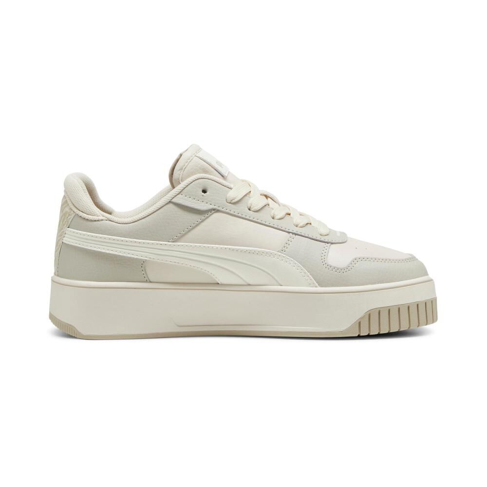 Zapatilla Urbana Mujer Puma Carina Street Animal Fever Beige image number 4.0