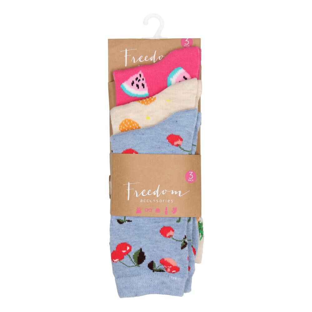 Pack 3 Calcetines Mujer Freedom
