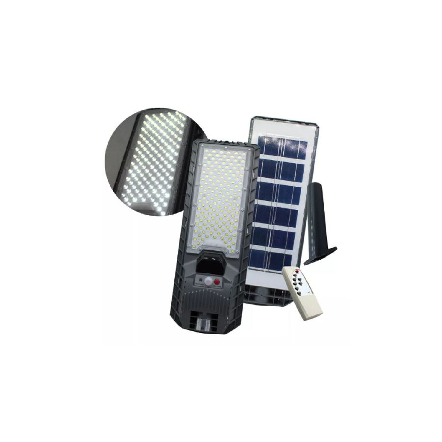 Lampara Solar 300w Led Lh-30 Con Brazo Y Control Remoto image number 2.0