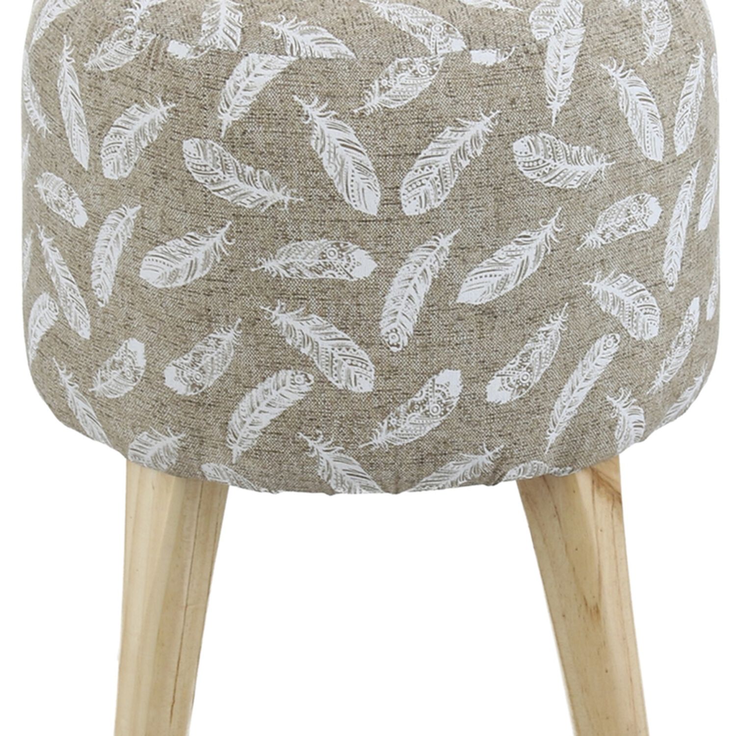 Pouf Bird Pluma 35x35x45 Cm M&aacute;xima Design image number 0.0