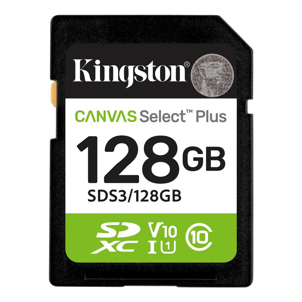 Tarjeta De Memoria Sd Kingston 128gb Canvas Select Plus image number 2.0