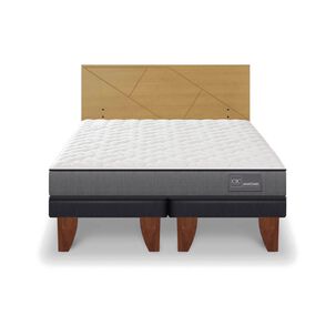 Cama Europea Cic Anatomic / 2 Plazas / Base Dividida + Respaldo