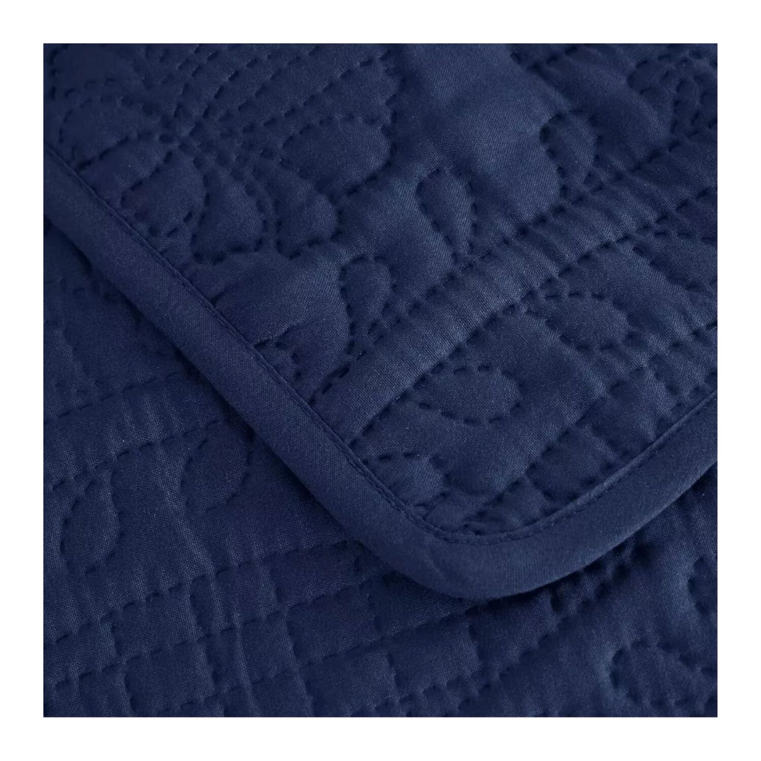 Cubrecama Quilt Reversible Queen 228x228 Cm M&aacute;s Fundas Almohada Azul image number 4.0