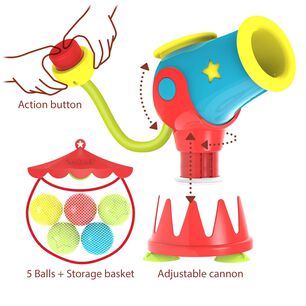 Juego De Ba&ntilde;o Ca&ntilde;on De Agua Infantil Beb&eacute; Ni&ntilde;o Ni&ntilde;a Tina Yookidoo