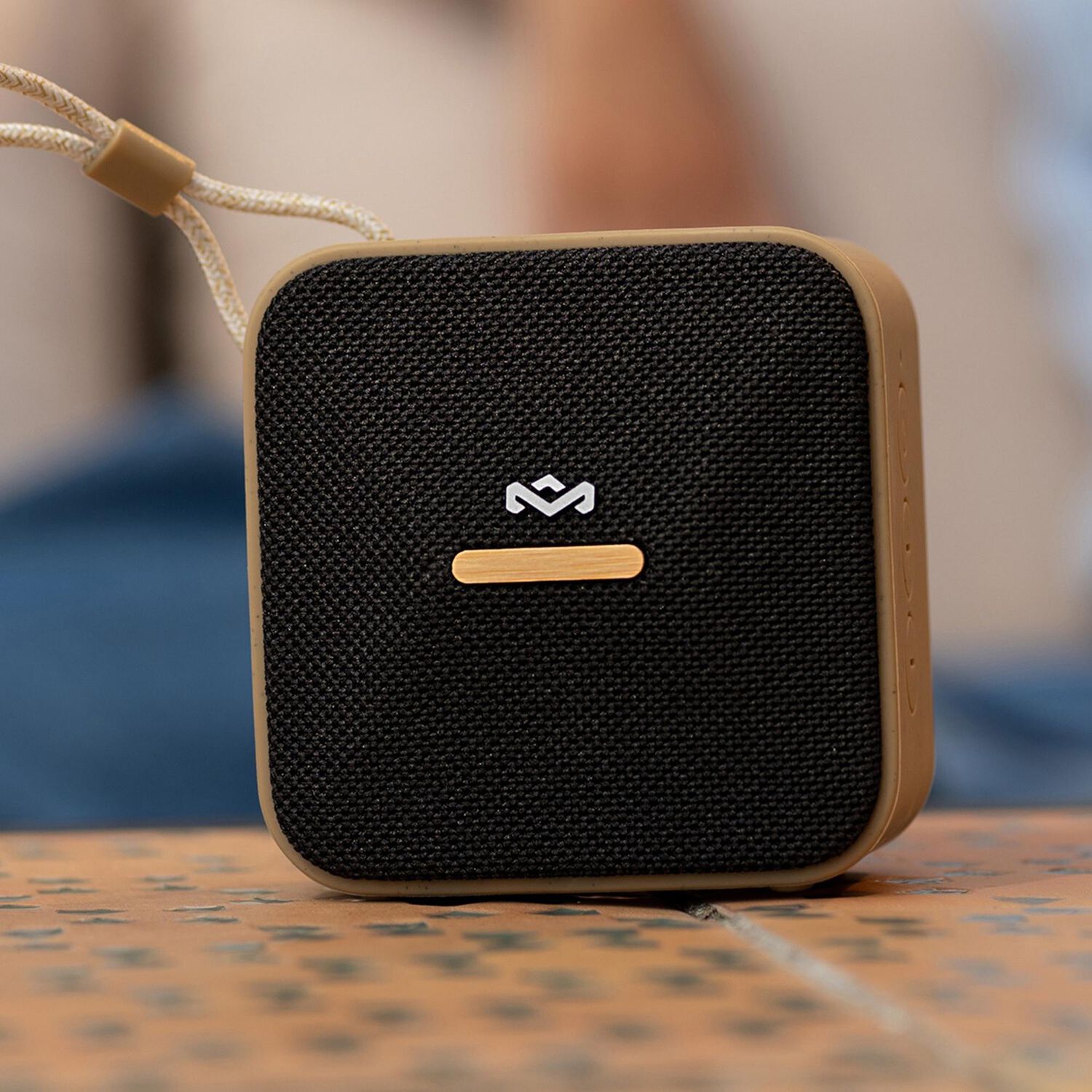Parlante Bluetooth 5.3 Waterproof Rise Up Negro Marley image number 5.0