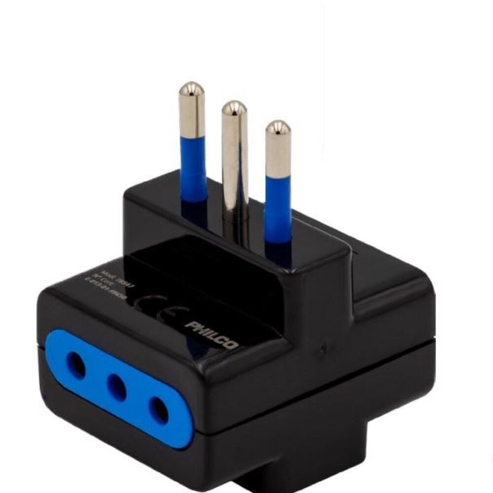 Enchufe Triple Philco 220v / 10a / 2500w Certificado S. E. C image number 3.0