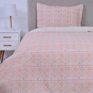 Cubrecama Quilt 1.5 Plazas Portugal Ginger