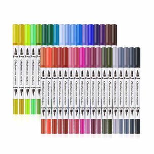 Ohuhu 36 Marcadores Doble Punta Acuarelables