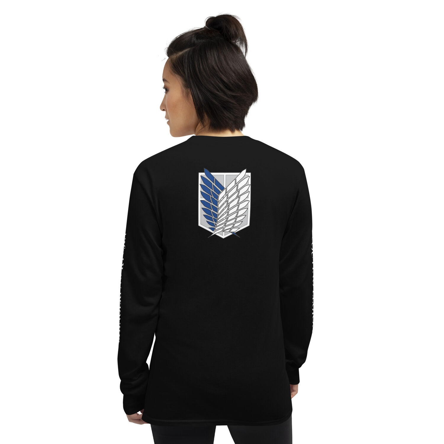 Polera Manga Larga Attack On Titan Shingeki No Kyojin Scouting Legion Anime image number 5.0
