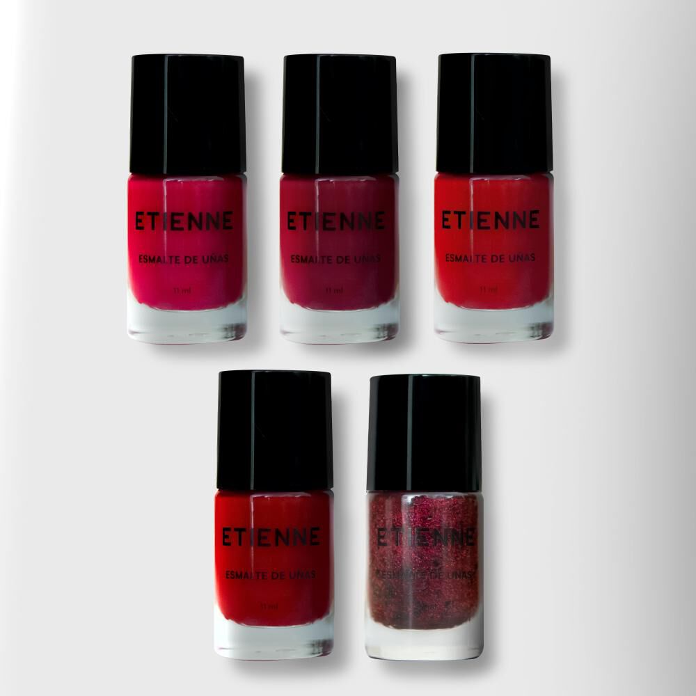 Set De Esmaltes Pink & Red Etienne image number 2.0