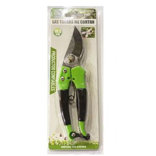 Tijera De Jardin 19.5 Cm Con Mango Ergonomico Corte Preciso