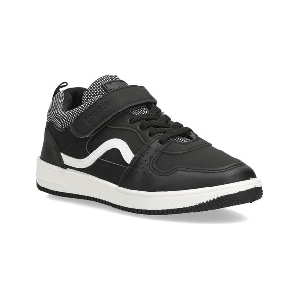 Zapatilla Infantil Ni&ntilde;o Topsis Black