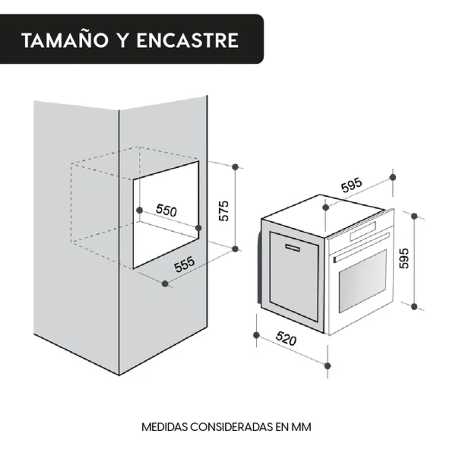 Horno Empotrado Design 60 Lts Fdv image number 6.0