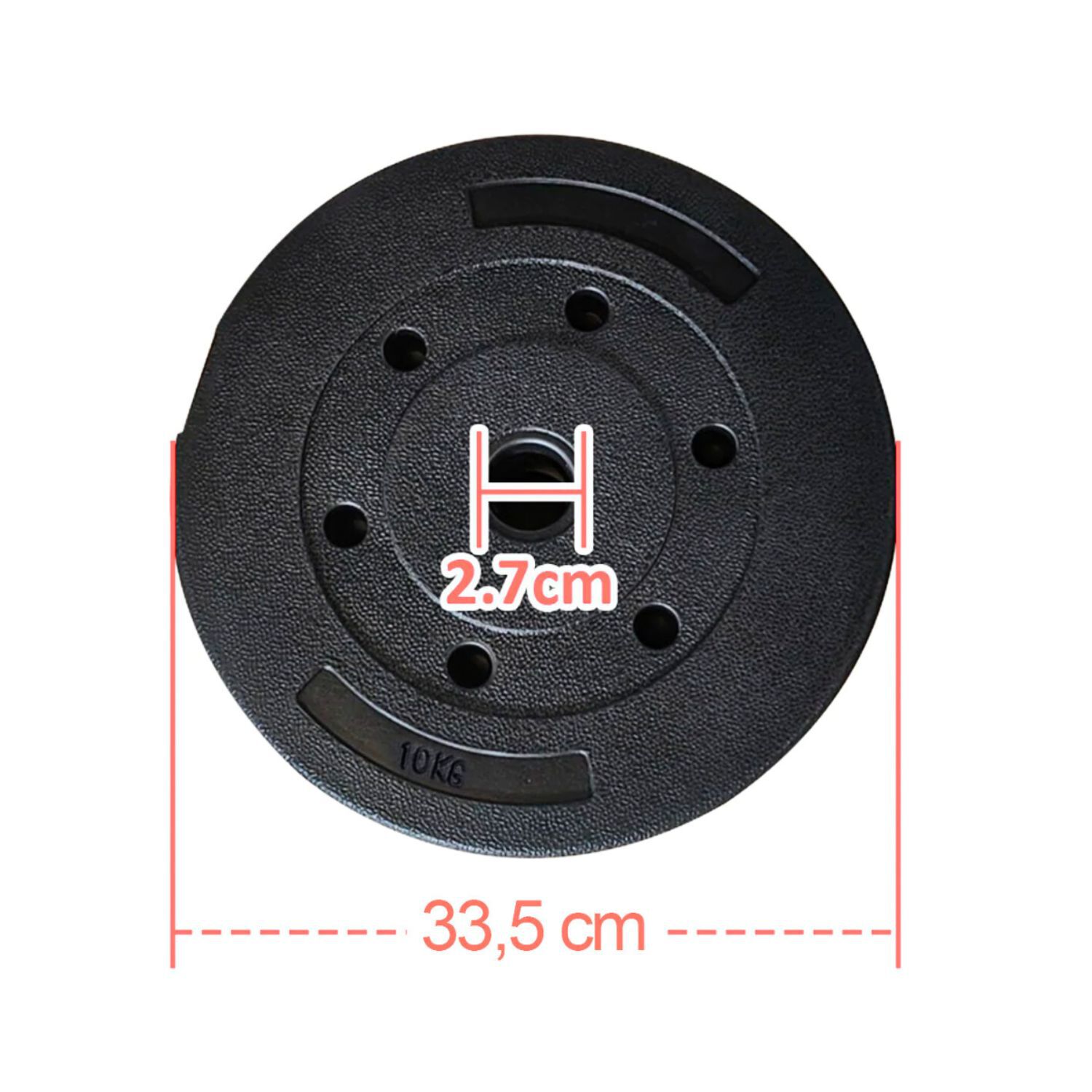 Par Discos 10 Kg - 20 Kg En Total image number 1.0