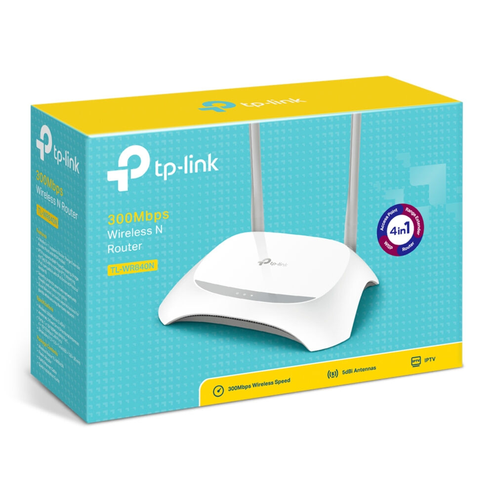 Router Inalámbrico N 300mbps Tl-wr840n image number 0.0