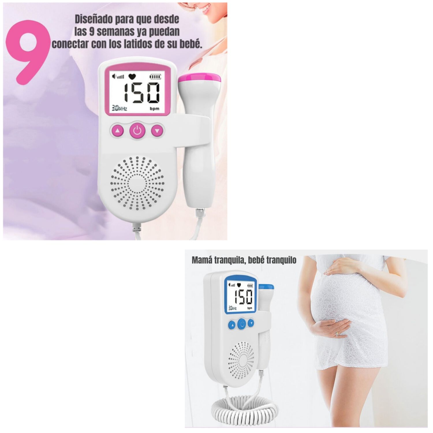 Monitor Fetal Doppler Latidos Coraz&oacute;n Beb&eacute; By Lubabycas image number 4.0