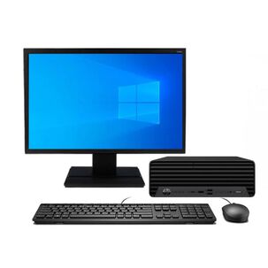 Kit Monitor + Pc Hp Prodesk 400 G9 Sff (i5-13va 16gb 256gb Ssd) Reacondicionado Grado A