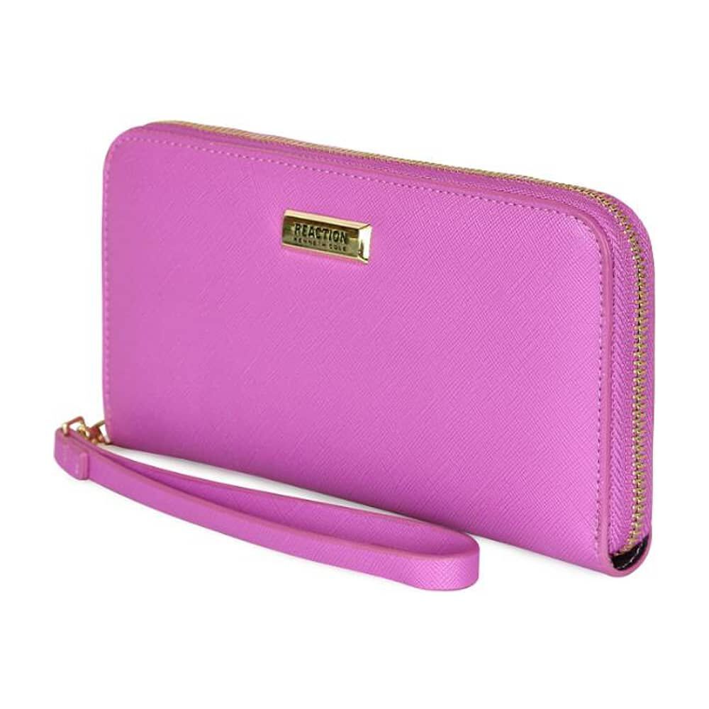 2 Billeteras De Mujer Jaeda Negra Y Rosada Kenneth Cole image number 3.0