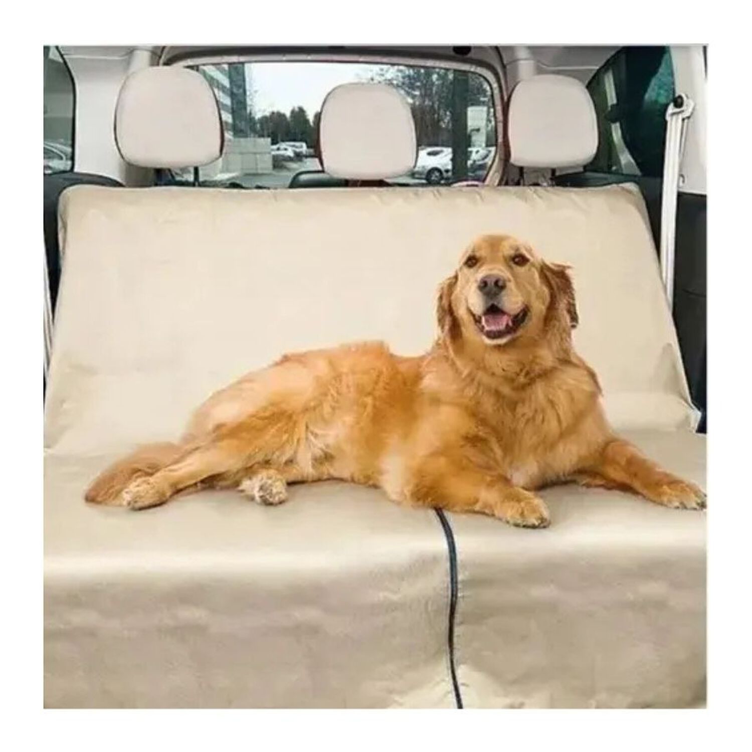 Protector De Asiento Auto Para Perros Mascotas Funda Impermeable image number 3.0