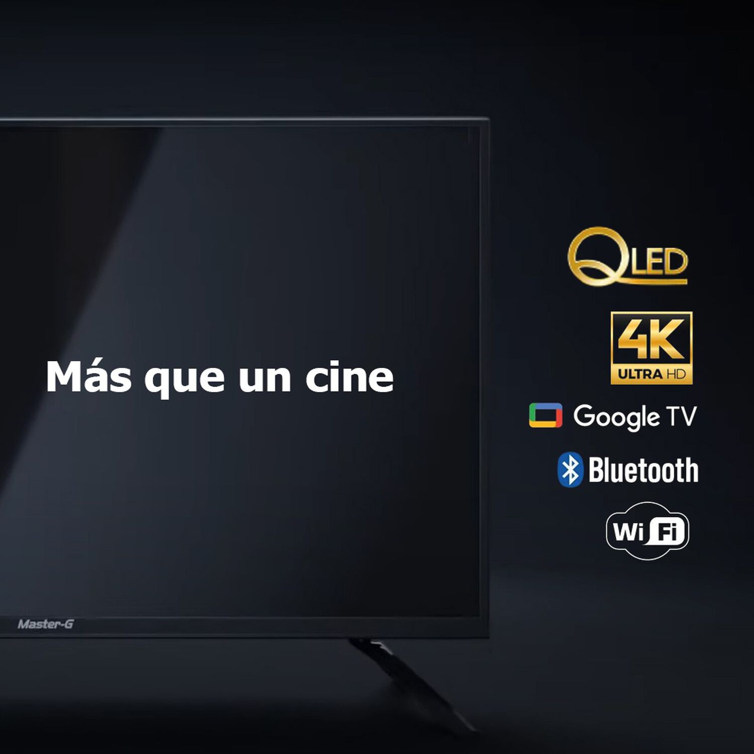 Smart Tv Qled 65" Google Tv 4k Bluetooth Mggk65ufq image number 3.0