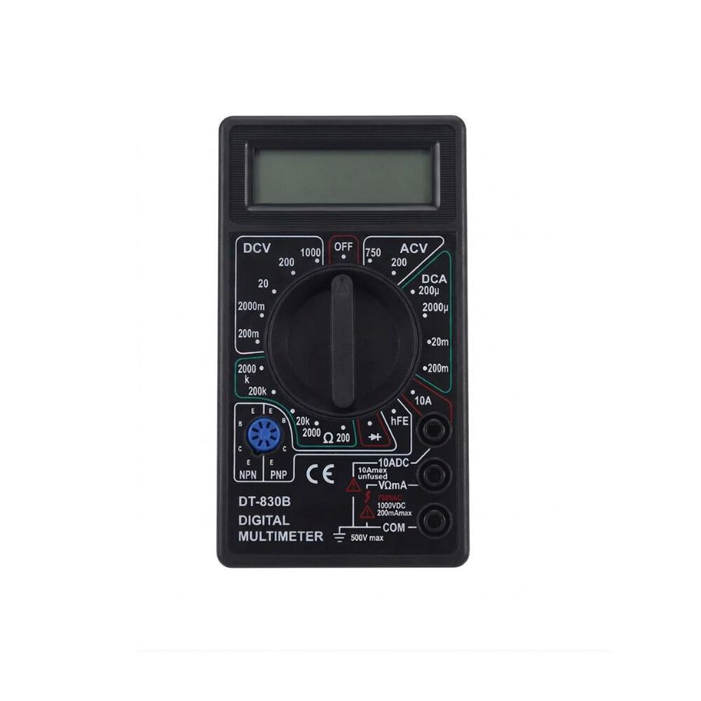 Tester Multimetro Digital Dt830b Medidor De Voltaje image number 0.0