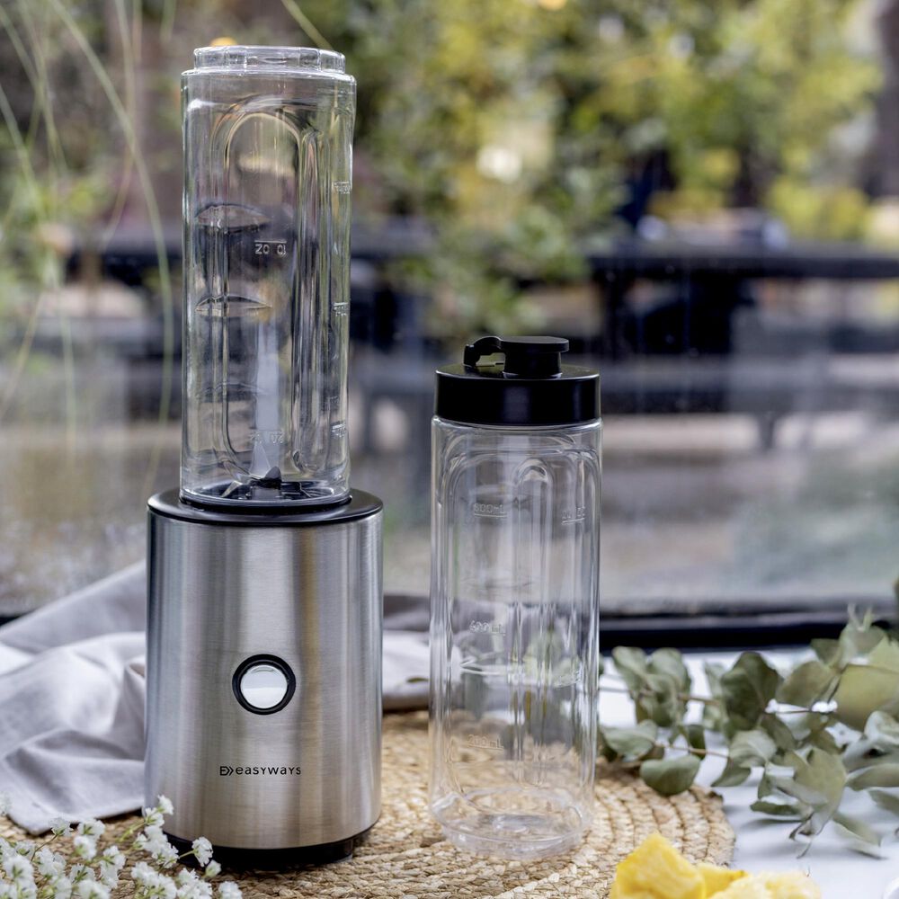 Licuadora Personal Nutriblender Go Dos Vasos 600 Ml Easyways image number 2.0