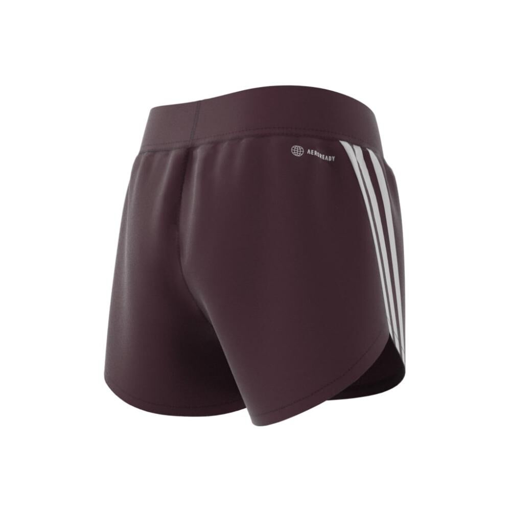 Short Deportivo Ni&ntilde;a Aeroready Training 3 Tiras Adidas image number 3.0