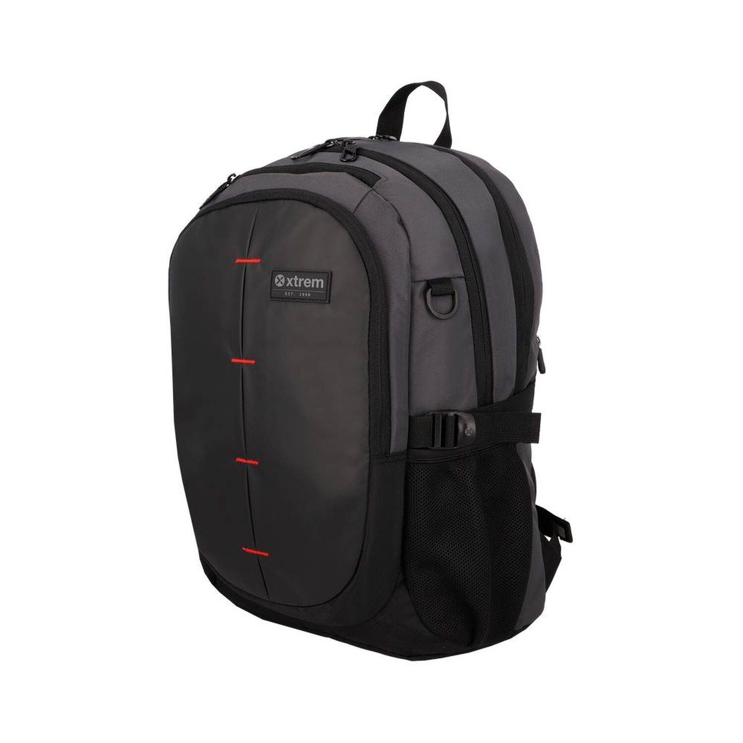 Mochila Notebook Xtrem Lennox 6xt Gris/rojo 16" image number 3.0