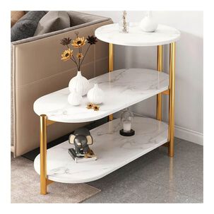 Mesa Auxiliar De Centro Decorativa De 3 Niveles Mesa De Lujo