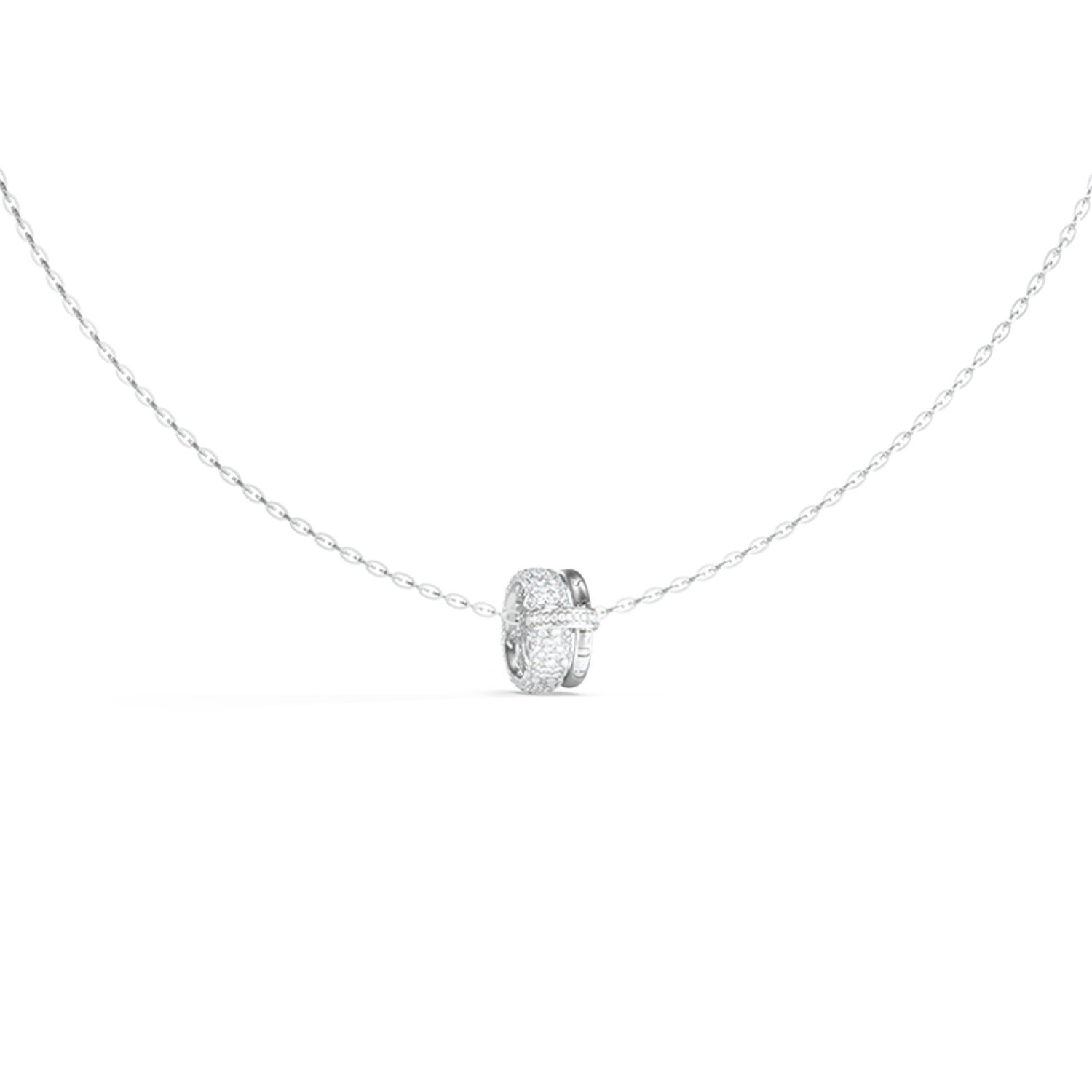 Collar Guess Jubn05195jwrht-u Plateado image number 1.0