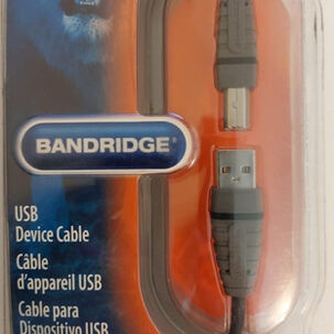 Cable Para Usb-a 2.0 A Usb-b 3m Bandridge B19