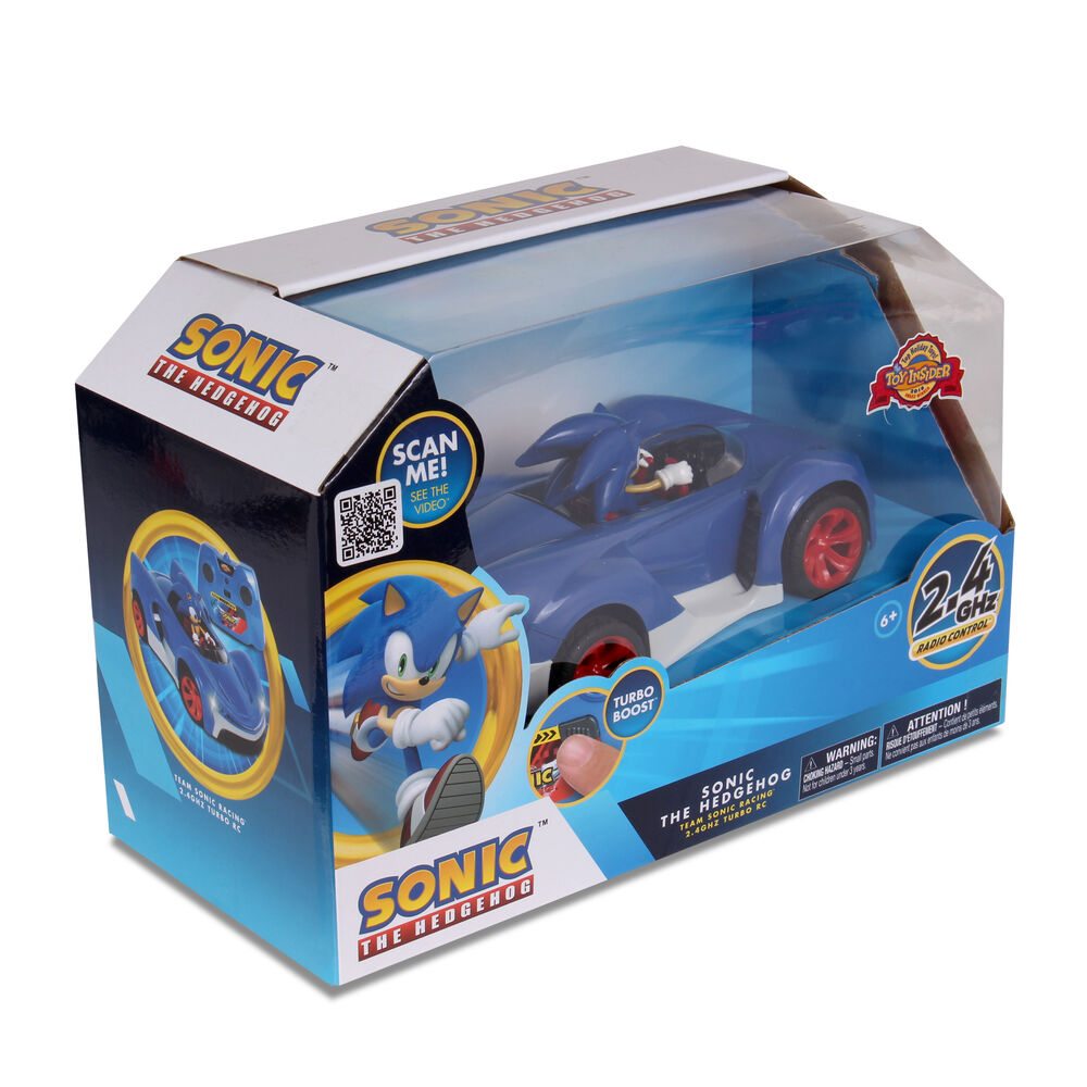 Autos De Juguete A Control Remoto Team Sonic Con Luces image number 4.0