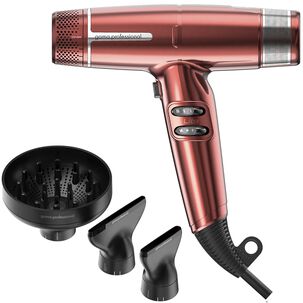 Secador Profesional Iq Lite 110 Mil Rpm 1500w Dual Filter Color Rojo Gama
