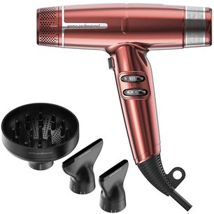Secador Profesional Iq Lite 110 Mil Rpm 1500w Dual Filter Color Rojo Gama