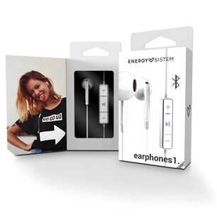 Aud&iacute;fono Bluetooth In Ear Energy Sistem Earphone 1 Wh 446919