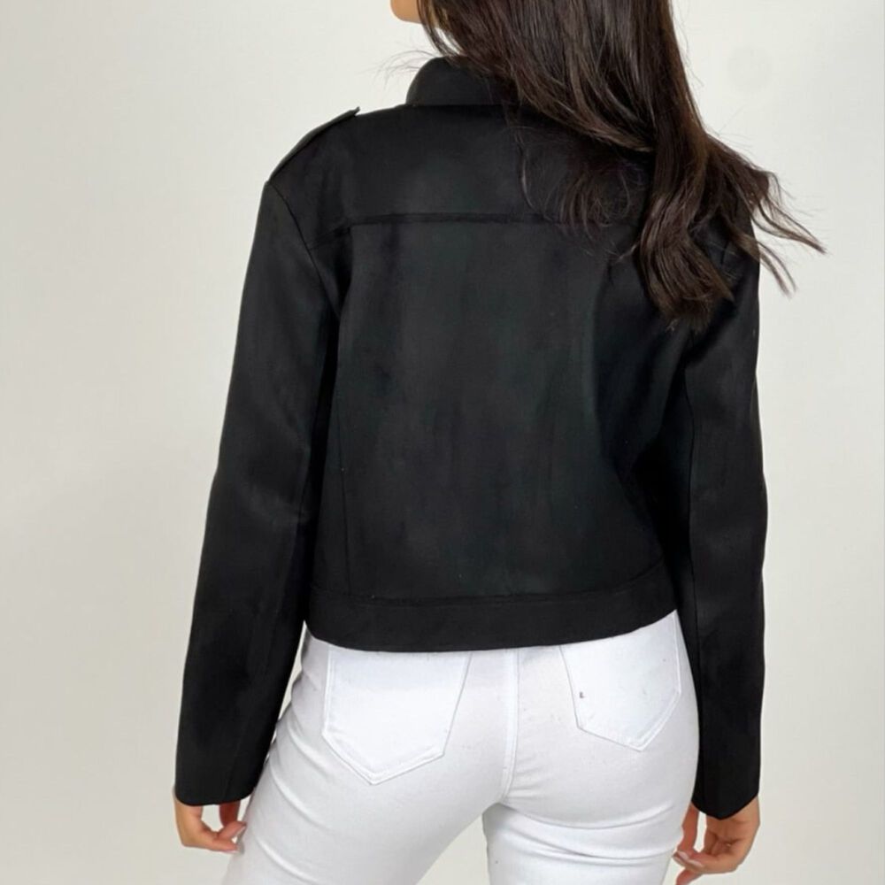 Chaqueta De Gamuza 3 Colores image number 1.0