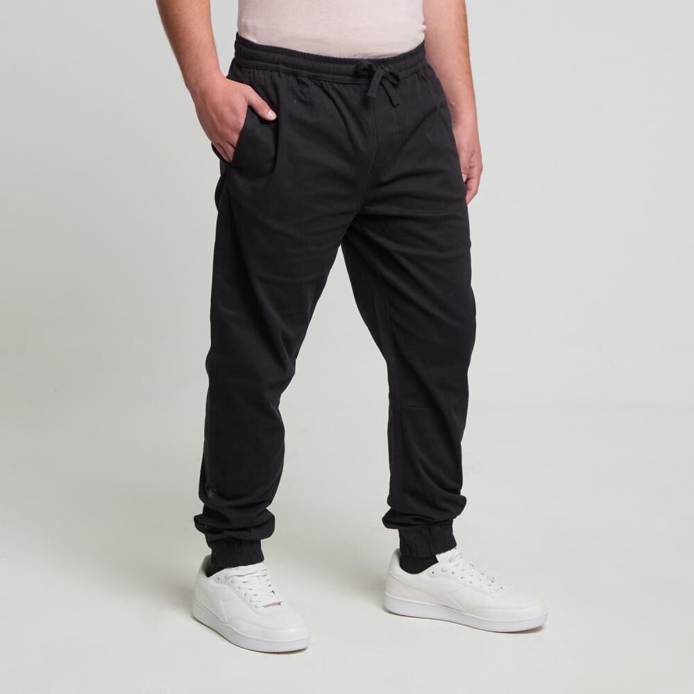 Pantalón Liso Tiro Medio Slim Hombre Skuad image number 2.0