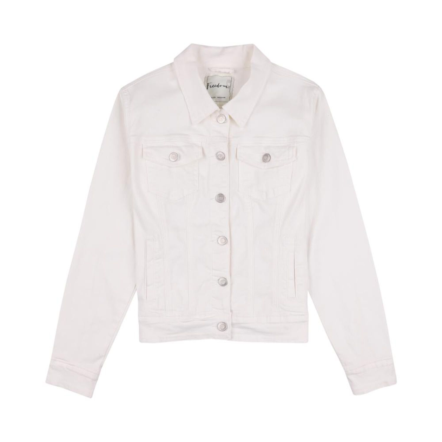 Chaqueta Denim Regular Mujer Freedom image number 0.0