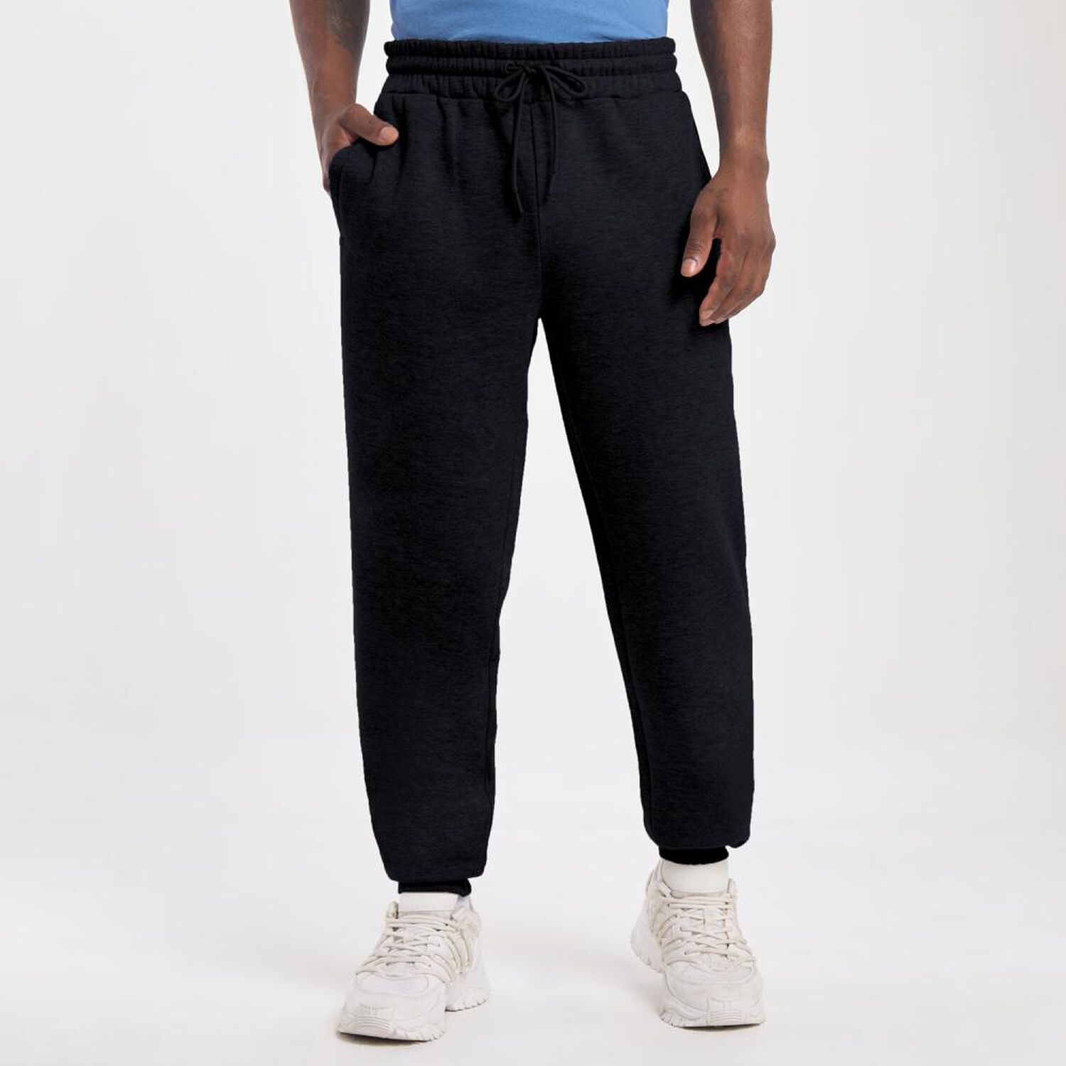 Pantal&oacute;n De Buzo Deportivo Liso Tiro Alto Regular Hombre Wetland image number 0.0