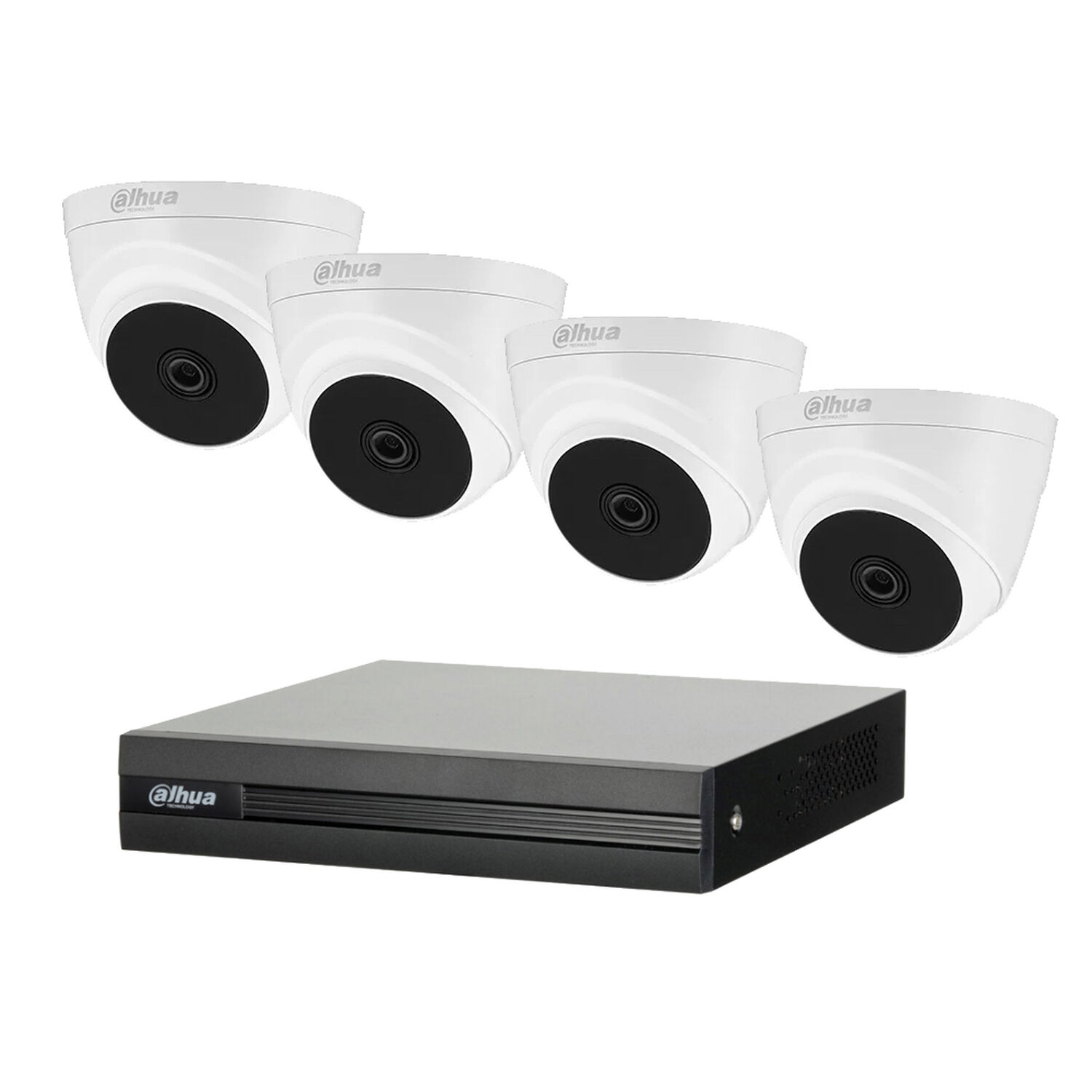 Kit Profesional Dahua Domo 4 Ch + 4 Cam 720p + 1tb image number 0.0